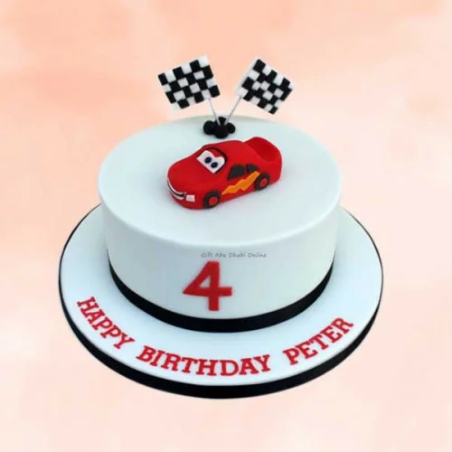Car Shaped Cake Online | Order Cars Birthday Cake - FlowerAura