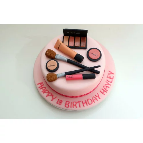 Number cake - Makeup theme - Picture of The Cloud 9 Bakes, Dartford -  Tripadvisor