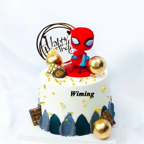 Overloaded Spiderman Topper Cake - Ovenfresh