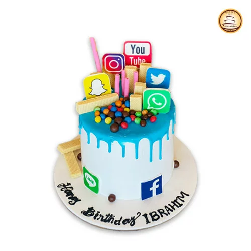 Instagram Cake. Cake Designs for Wife. Noida & Gurgaon – Creme Castle