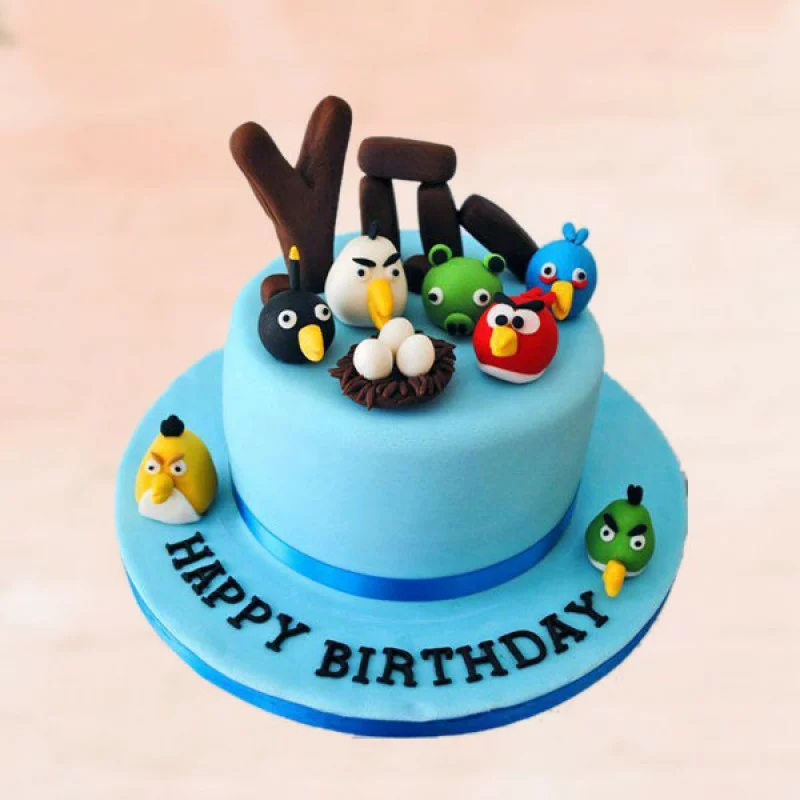 Angry Bird Cake - 1.5 Kg | OrderYourChoice