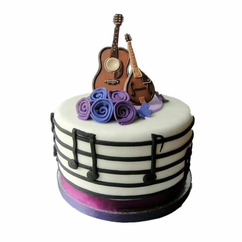 Musical Theme Chocolate Cake – Cake Forest – Gomti Nagar