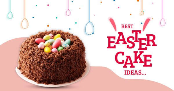 Cheats 15 Minute Chocolate Overload Easter Cake - Bake Play Smile